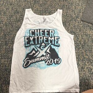 White Cheer Extreme Summit Tank Top